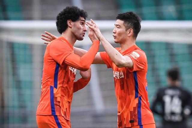 足球在线直播免费观看-【中超】费莱尼破门+失点郭田雨头球 山东2比0河南